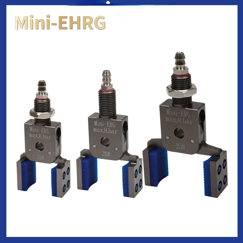 

Mini-EHRG MINI gripper clamp Flexible silicone pad pneumatic clamping claw injection molding machine