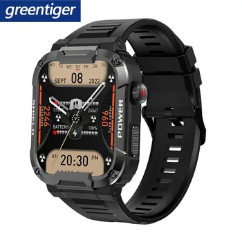 Smart watch men 1.85 inch 400mAh fitness tracker custom dial heart rate IP68 waterproof Bluetooth call sports Smartwatch men
