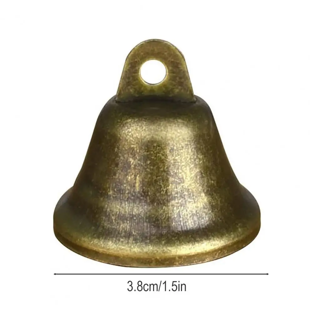 عيد الميلاد أجراس النحاس الصغيرة أجراس جلجل النحاس خمر مع هوك عيد الميلاد شنقا الرياح الدقات صنع ديكور المنزل