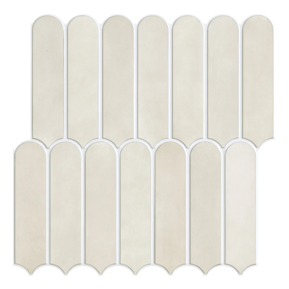 1/10 stuks 3D decoratieve tegelstickers, 3D visschubben texturen, mat 30 cm x 30 cm, water- en schimmelbestendig, voor keuken badkamer W