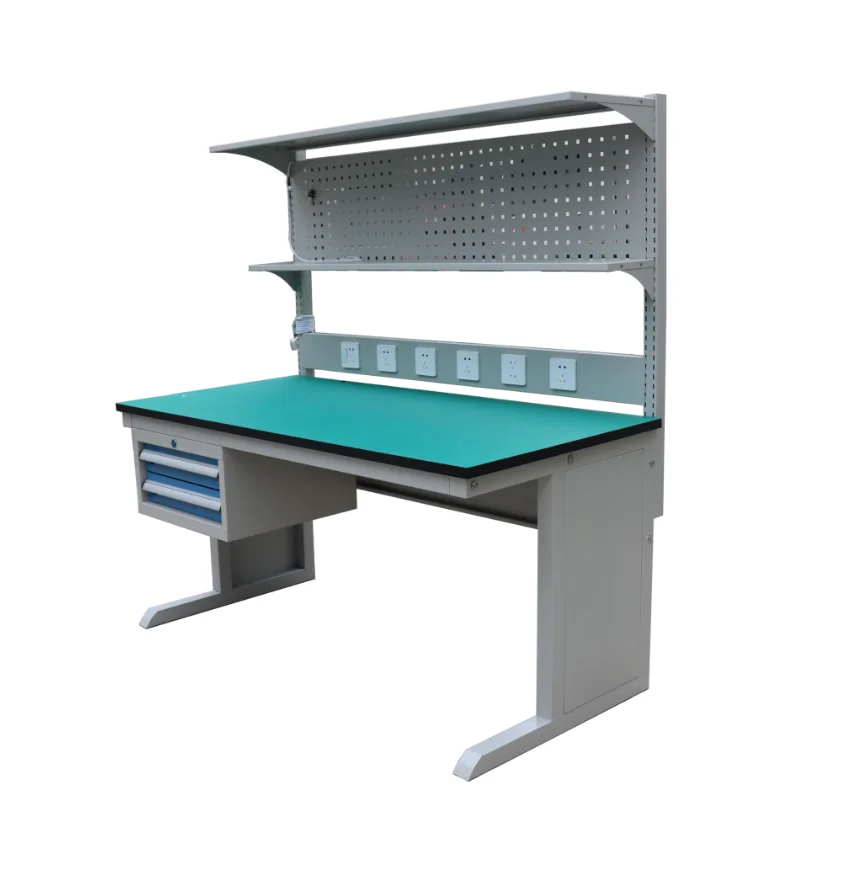Working Bench Table File Bench Table Top Workstation Antistatic Worktable Aluminum Custom Industrial Professional Workbench