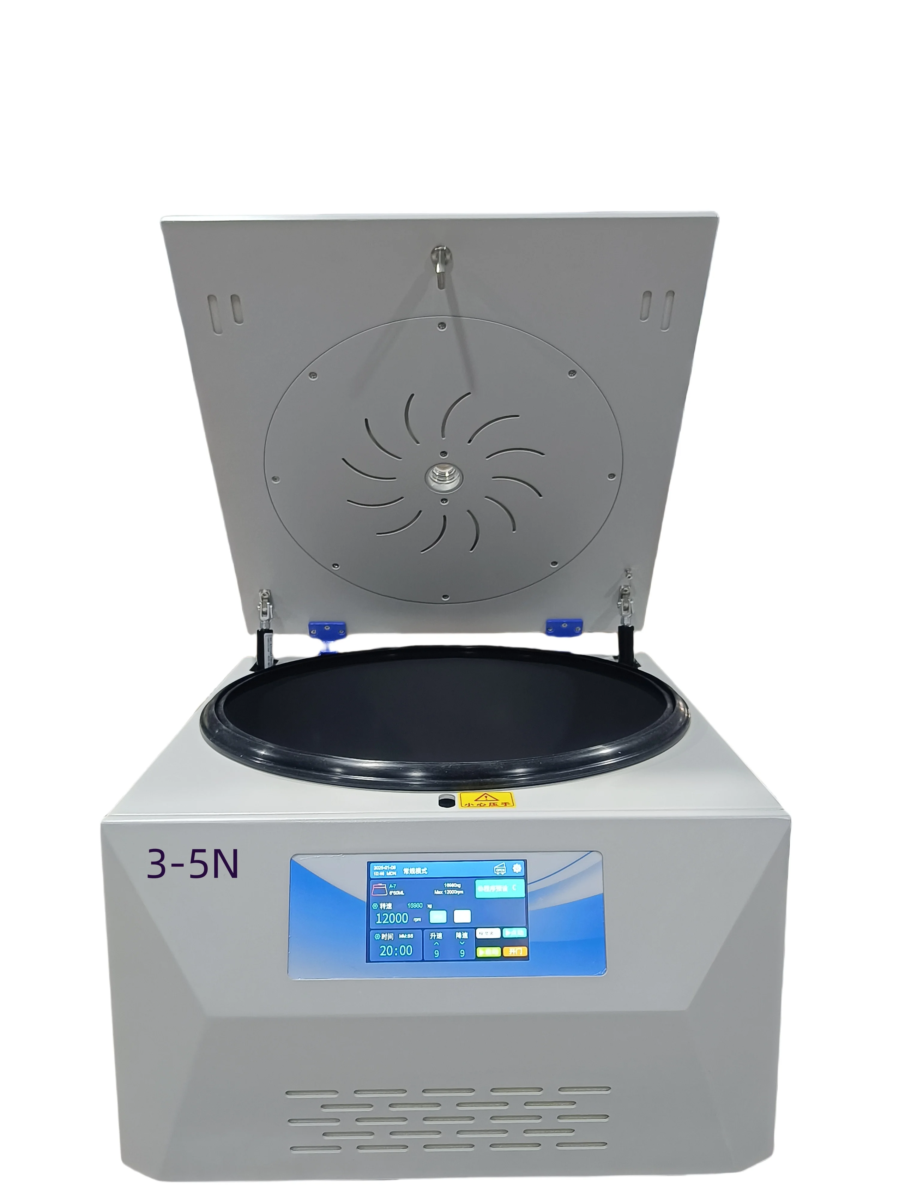 آلة طرد مركزي للمختبر ذات جودة عالية منخفضة السرعة 3-5N أقصى سرعة 6000 دورة في الدقيقة 6321xg مع دوار زاوية NCP 12*10 مللي