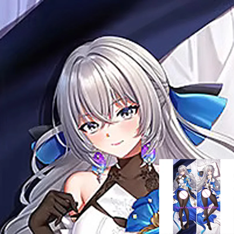 

Dakimakura Anime Pillow Cover Bronya Zaychik Double Sided Print 2Way Cushion Cover Xmas Gifts