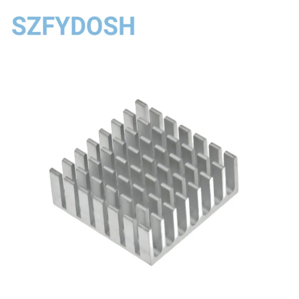 5PCS Heatsink Radiator Cooler Radiator 28x28x11MM High Quality Silver Slot Heat Sink