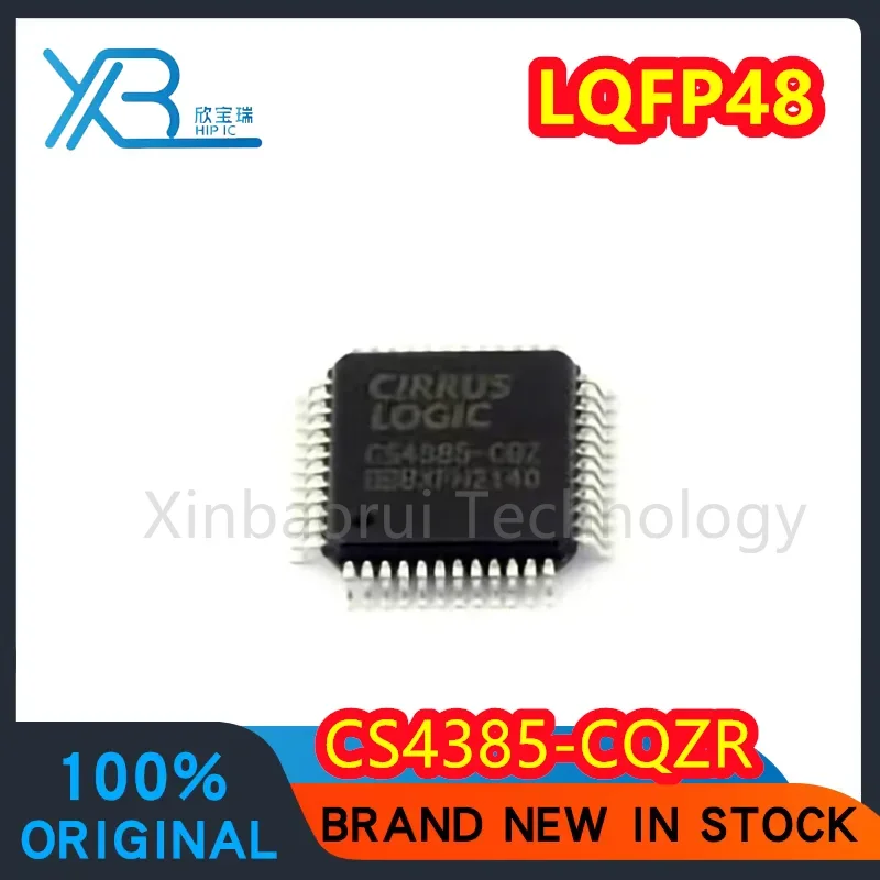 

(1/5pieces) CS4385-CQZR CS4385-CQZ CS4385 LQFP48 8-channel 114dB audio DAC chip brand new original electronics