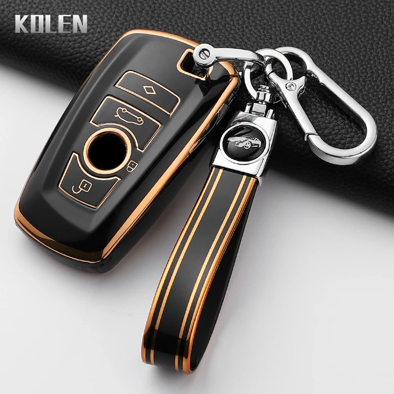 Mode TPU Auto Smart Key Fall Abdeckung Für BMW 1 3 5 7 Serie X1 X3 X4 X5 F10 F15 F16 F20 F30 F18 F25 M3 M4 Geschützte Schlüsselbund Fob