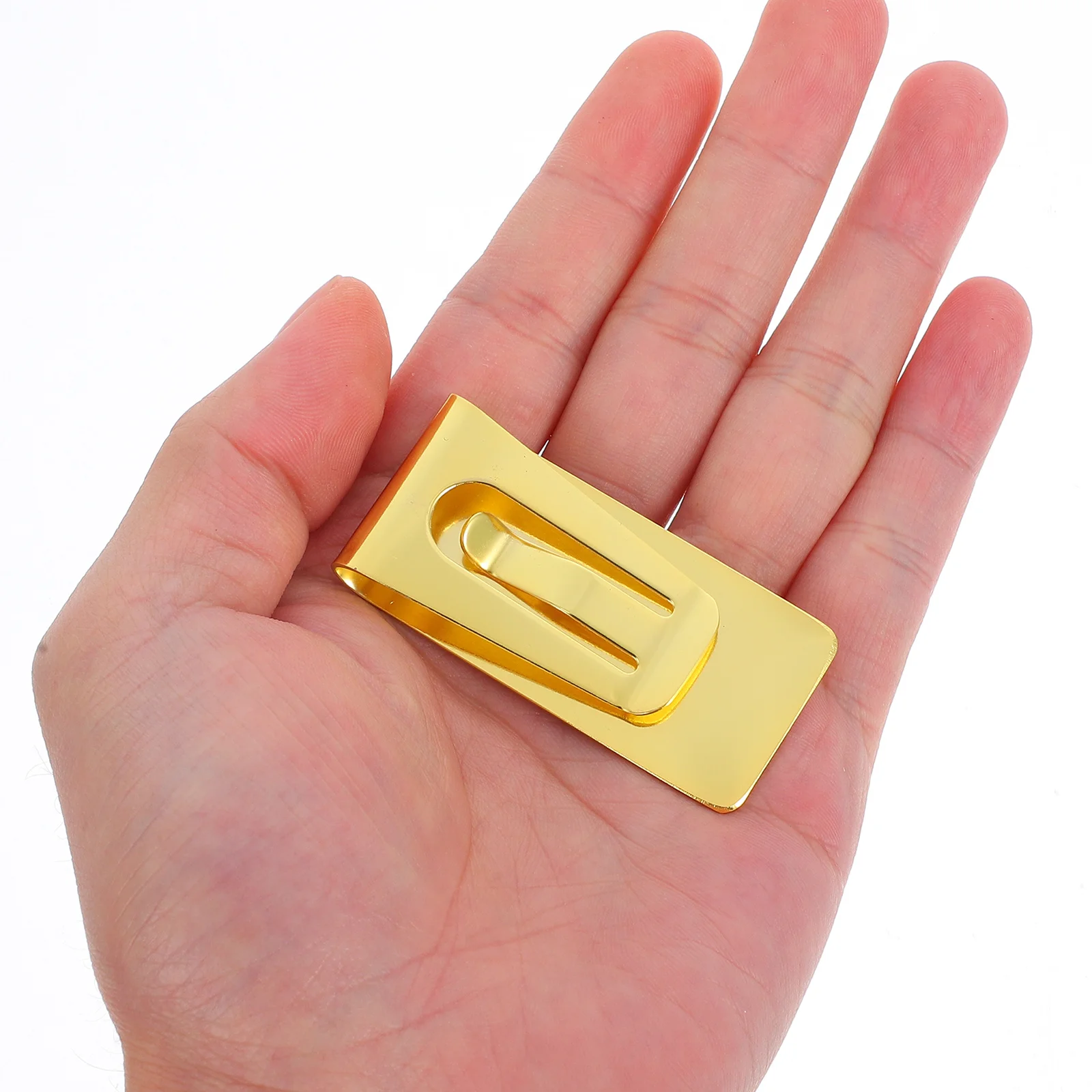 Stainless Steel File Clip Wallet Clamp Label Small Holder For Men Money Clips For Men Banknote Organizer Clip