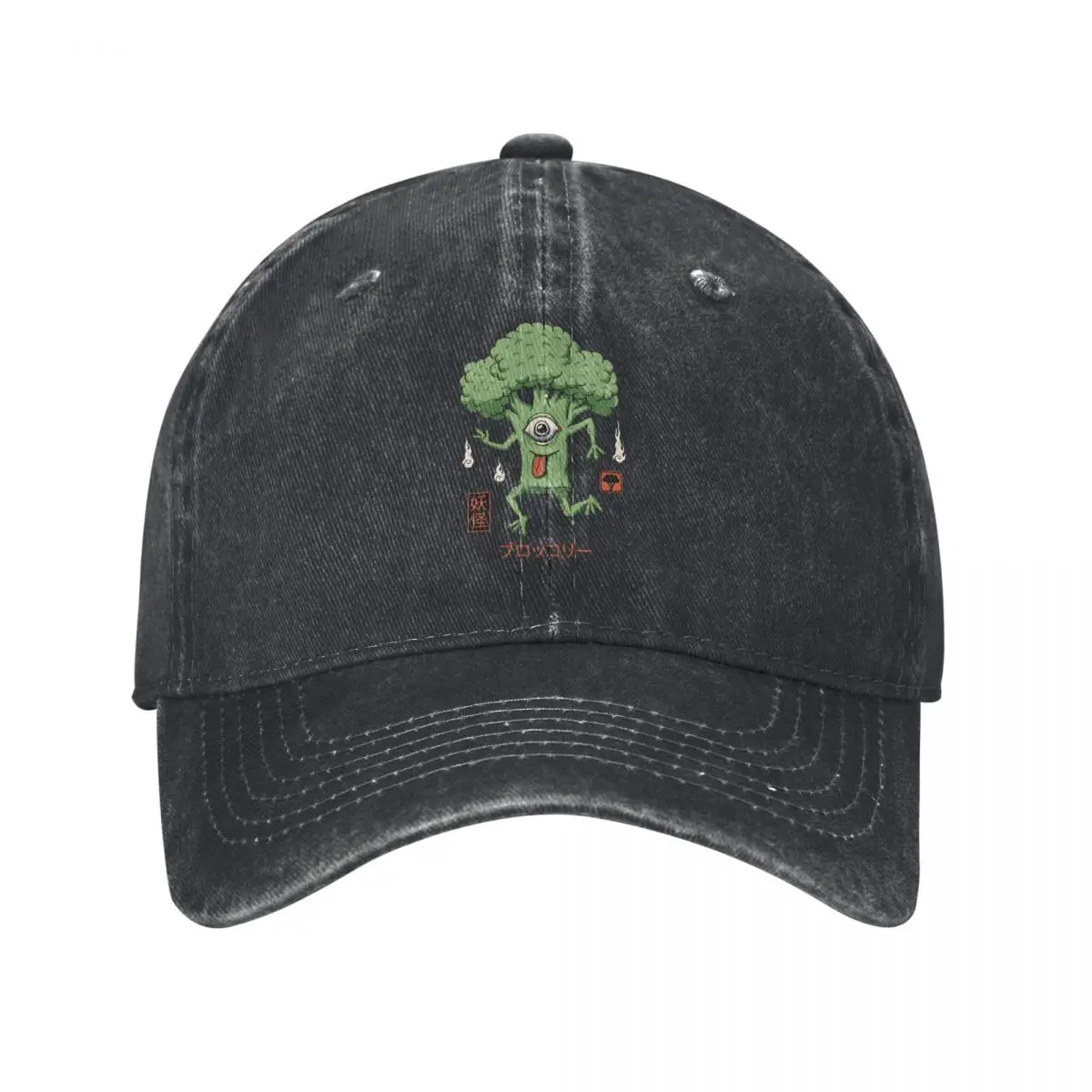 Yokai Broccoli Baseball Caps Peaked Cap Broccozilla Sun Shade Hats for Men