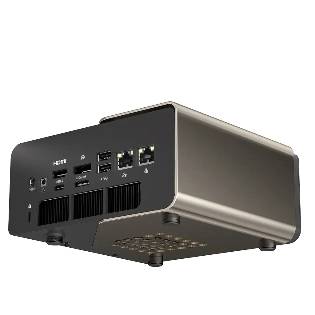 GMKtec EVO-T1 AI Mini PC Intel Core Ultra 9 285H DDR5 5600 USB4 Dual 2.5G LAN WiFi 6 BT5.2 Windows 11 Pro Gaming Desktop