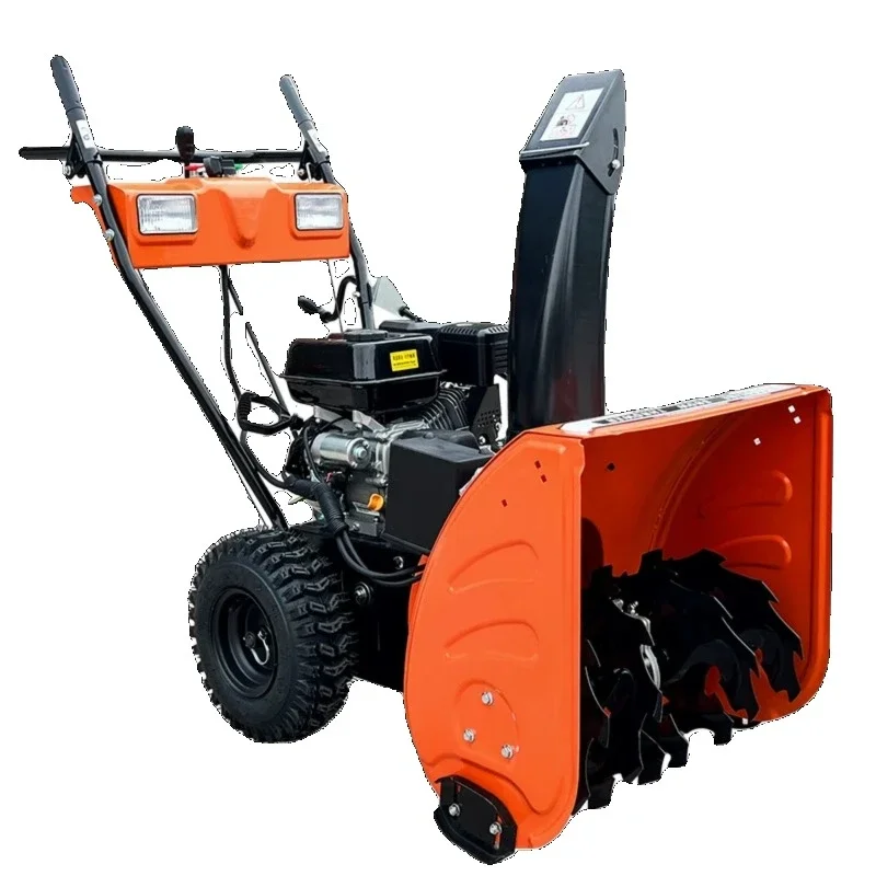 Large and small snow blower household hand-held snow thrower hand-pushed car-driven snow plow