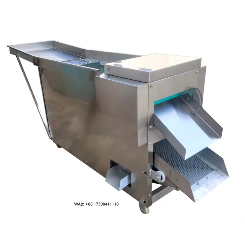 

High-quality dried chili stainless steel processing equipment, cutting machine with chili seed removal function