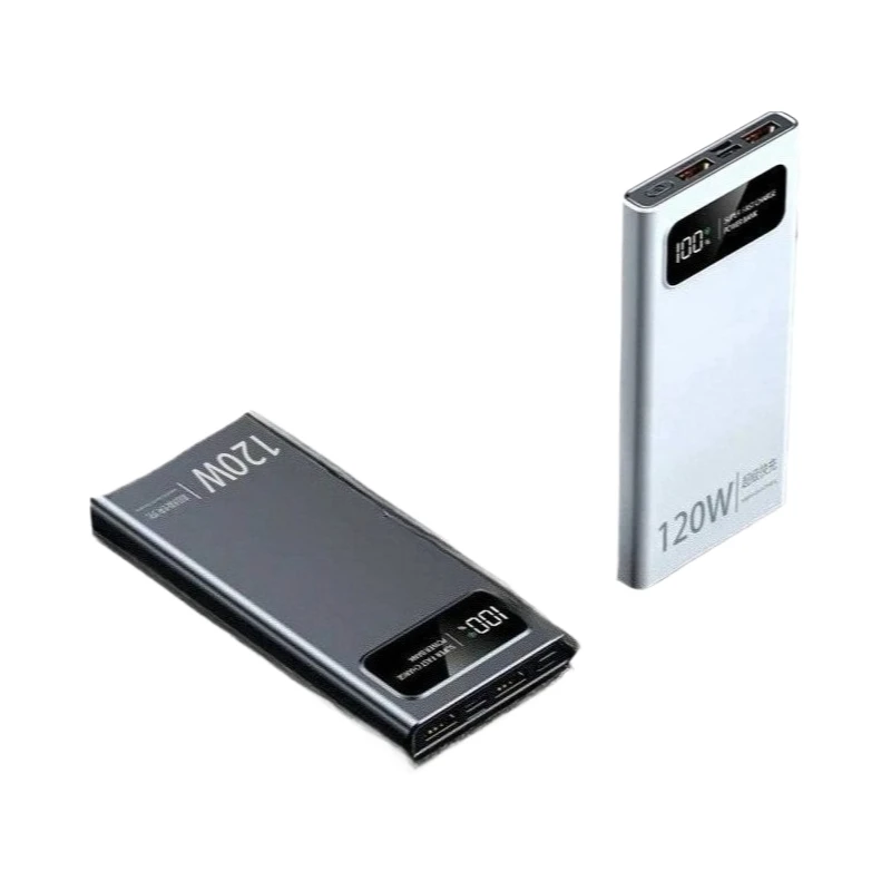 10000/20000mAh Power Bank 120W Super Fast Charger Large Capacity Mobile Power Portable External Battery For iPhone For Samsung
