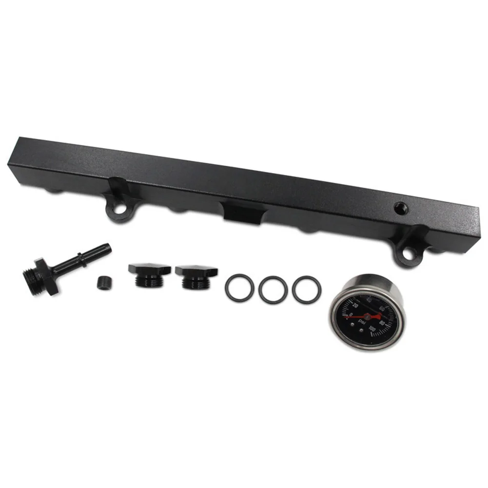 

Fuel Rail For Kit for Honda Civic For K20 For K24 Engine with 18NPT Gauge for Accurate Fuel Pressure Monitoring