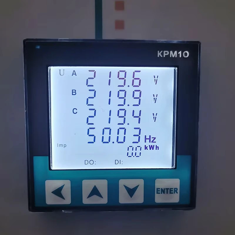 Panel Digital Modbus Rs485 Power Meter Energy Meter untuk Sistem Kelistrikan 3 Fasa