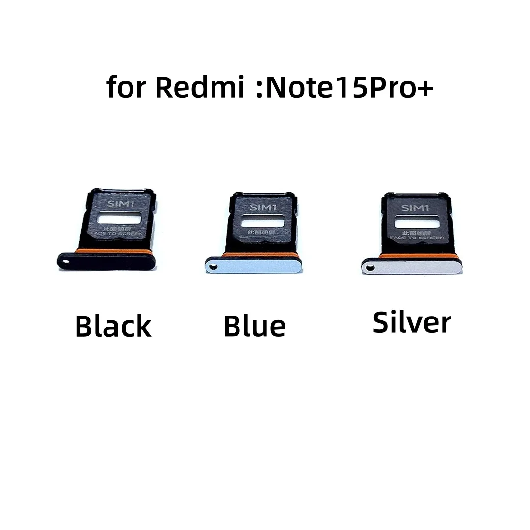 SIM Card Tray Chip Slot Drawer Card Holder for Xiaomi Redmi Note15 Note15 Pro Note15 Pro Plus Note15 Pro+ Drawer Chip SIM Card S image 4