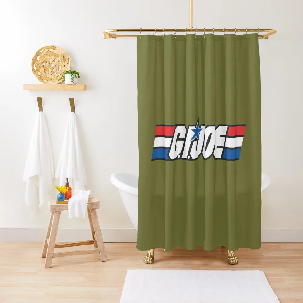 Gi Joe Logo Artwork Shower Curtain Cute Shower Luxury Bathroom Anime Bathroom Bathroom Deco Curtain