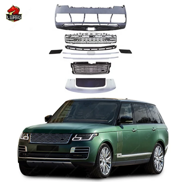 2013-2017 SVO Style Front car bumpers For Land Rover Range Rover Vogue Executive front bumper body kit with grille