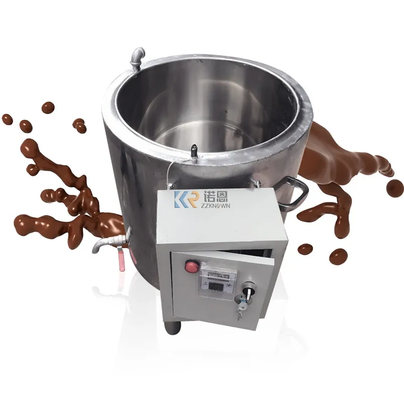 Commercial Automatic Chocolate Tank, 50Kg Melting Pot System, Cocoa Butter Melting Machine, For Large Scale Production