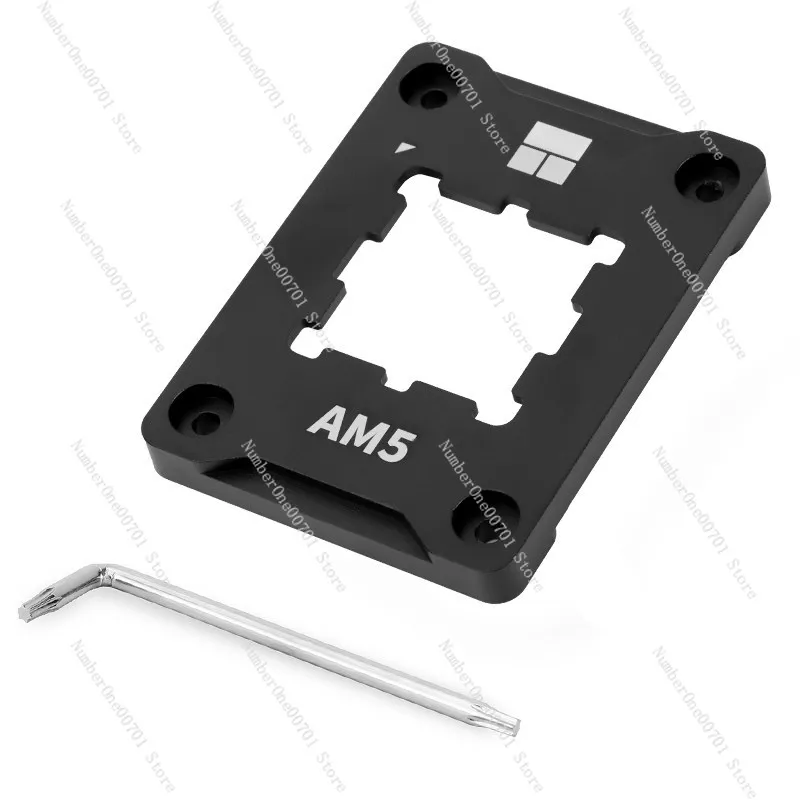 AMD AM5 Secure Frame V2, Full Aluminum CPU Contact Frame for Ryzen 7000/8000 Series, CPU Retention Bracket Bending Fix