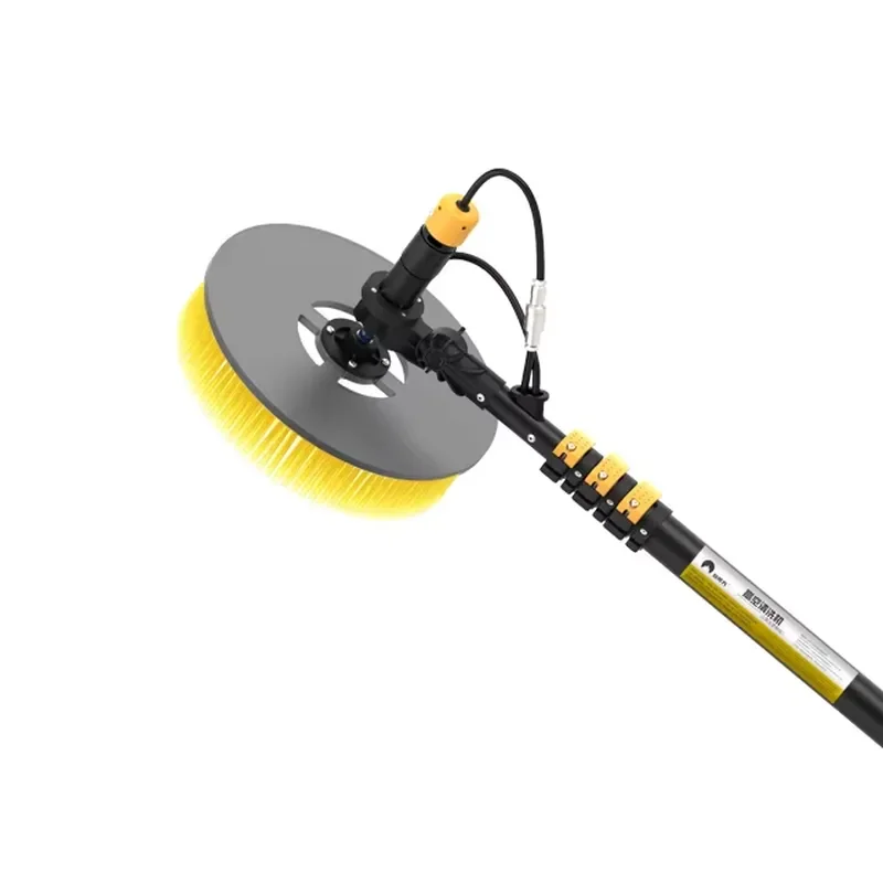For Solar Panel Cleaning Robot Single Head Brush Machine Automatic Cleaner Tool For Home Garden PV System Maintenance Kit