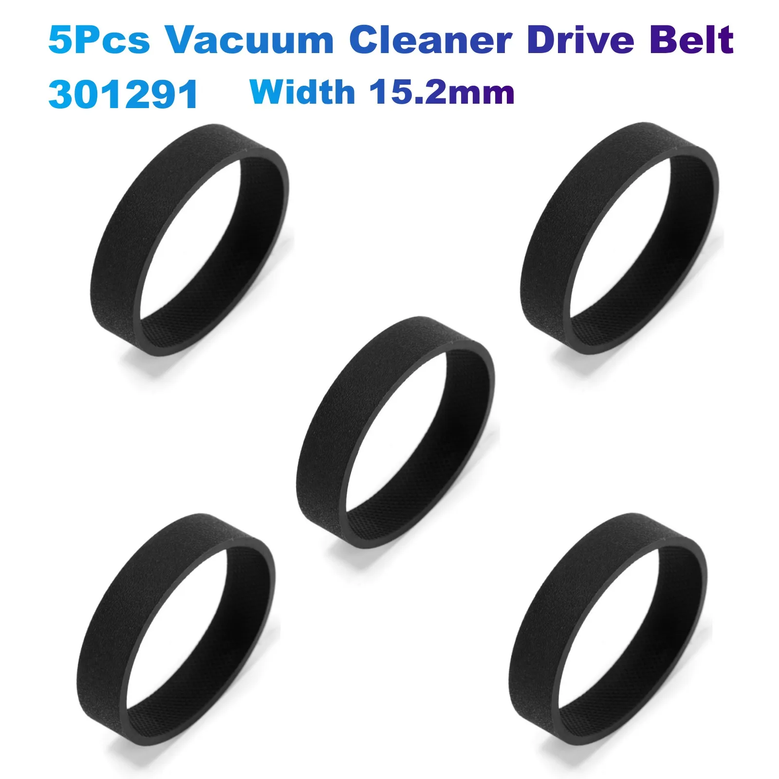 

5Pcs Vacuum Cleaner Drive Belt 301291 (Width 15.2mm) Compatible With Kirby G3 G4 G5 G6 G 2000 G 2001 G7 G7 G8 G8 Diamond Avalir