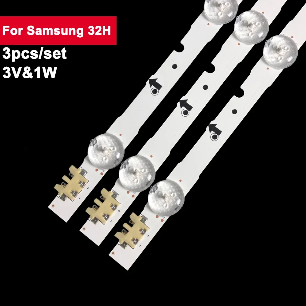 648mm 3pcs Led Tv Backlight Strip For Samsung 32H 7led UE32H4580 UE32H5570 UE32H4000AK UE32H4510AK UE32H4100AK UE32J4000AK