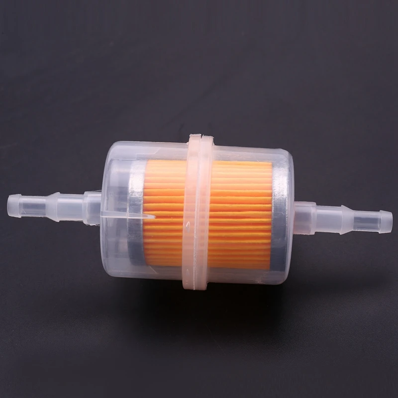 2X 6Mm 8Mm Universal Pipe Online Filter Petrol Crude Oil Engine For Car