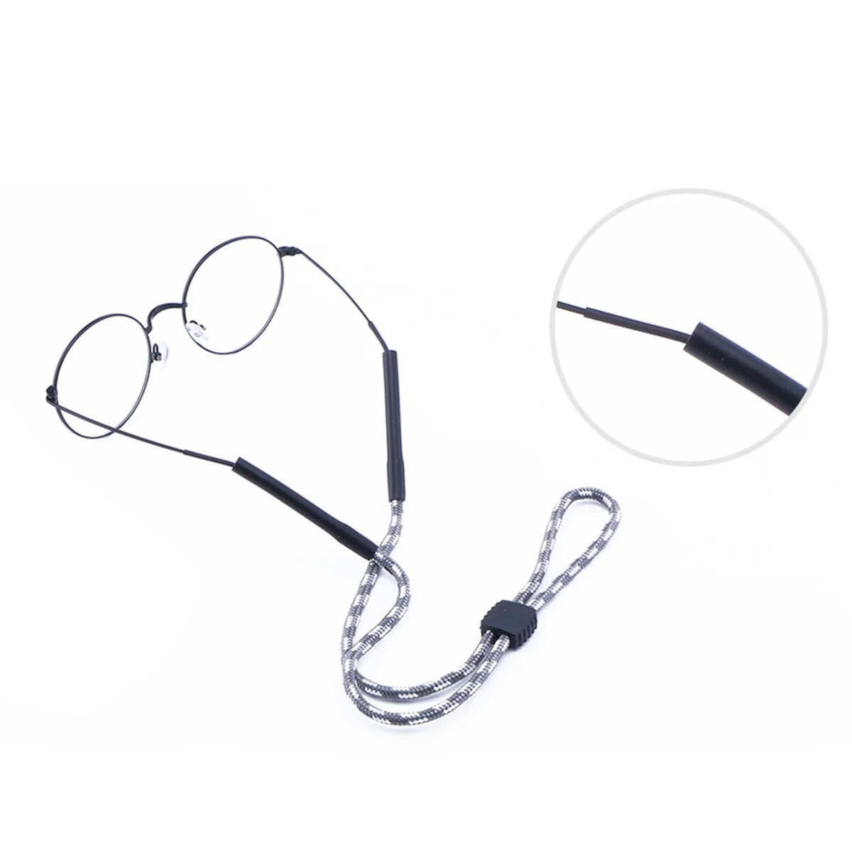 I cordoncini per occhiali sportivi da 2 pezzi mantengono saldamente gli occhiali e sicuri, ideali per viaggiare, giocare a ballare. Cordoncini per occhiali in cotone