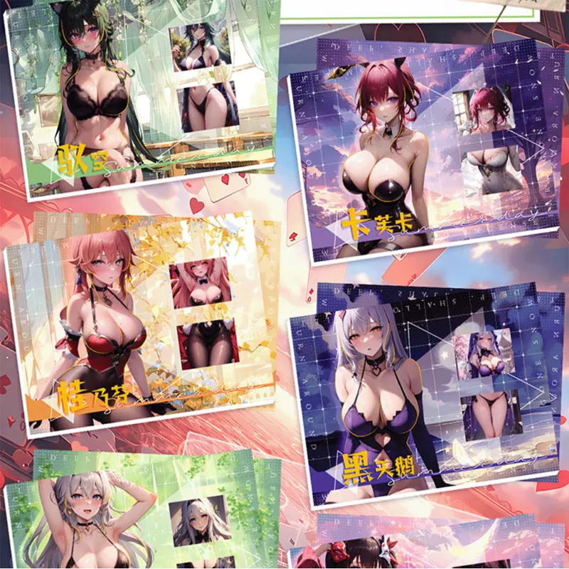 أحدث حجم A6 مجموعة Xinyue لوحة للبطاقات قصة آلهة Waifu Yae Miko صندوق معزز ACG TCG CCG Doujin لعبة وهوايات هدية