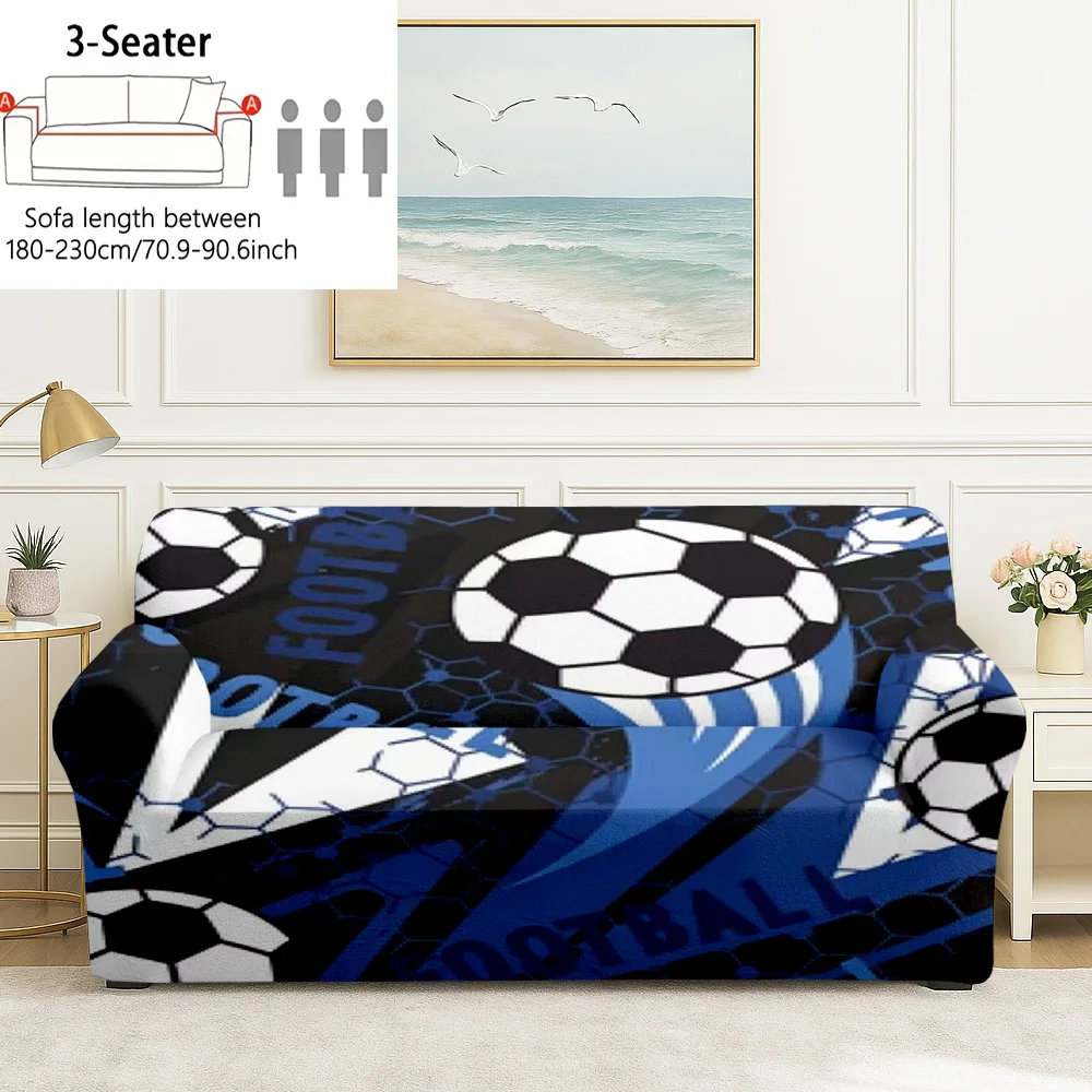 Black White Cross Printed Sofa Cover,Universal Dustproof Couch Slipcover,Easy Wash Care Protector, All Season Printed Sofa Cover