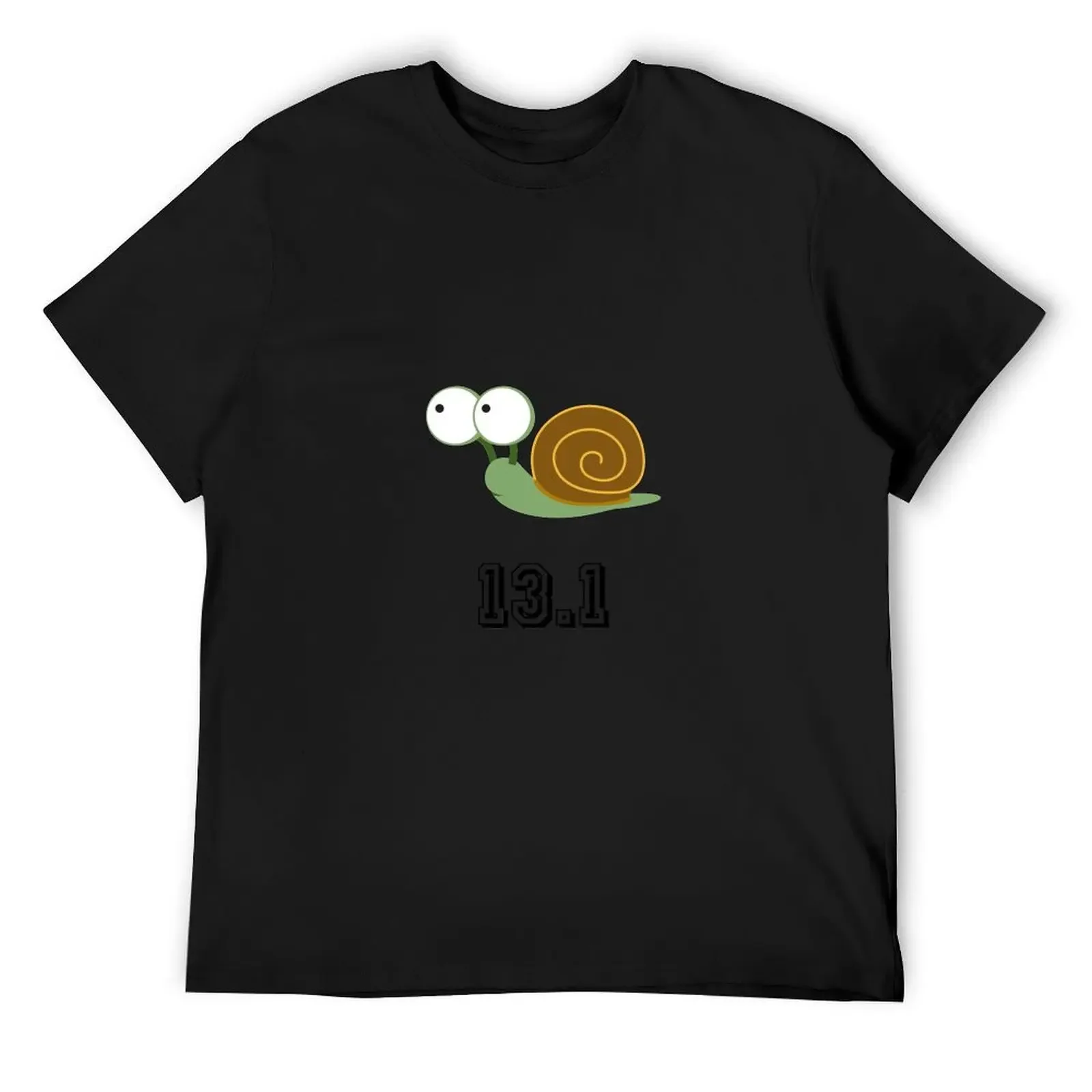 Funny Snail 13.1 (half marathon) T-Shirt vintage graphic tee rapper graphic tees summer clothes tshirts for men