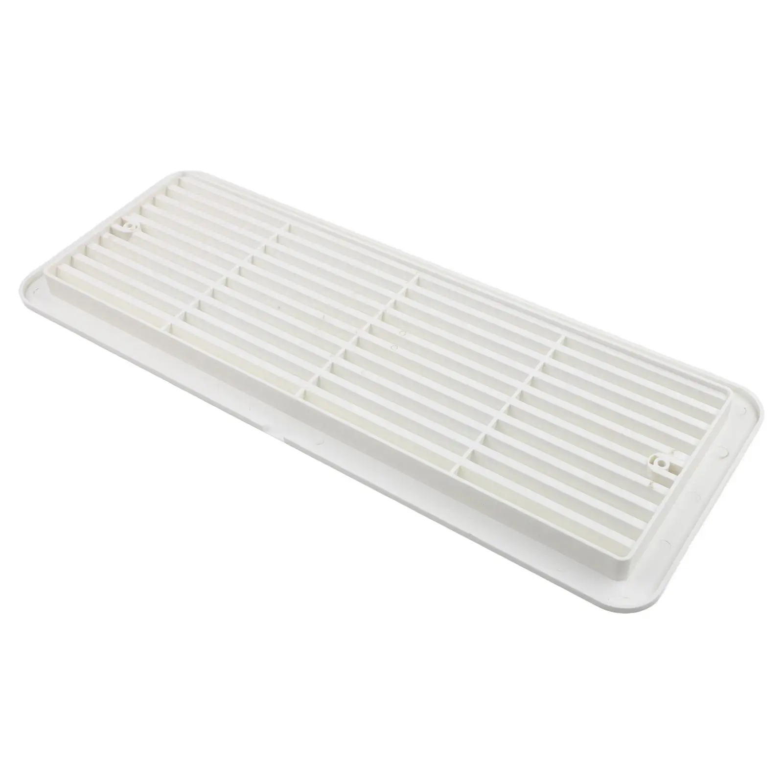 Airflow Grille Campervan Vent Grille White Weather Resistant Vent Grille Airflow DIY Friendly Long-lasting Design