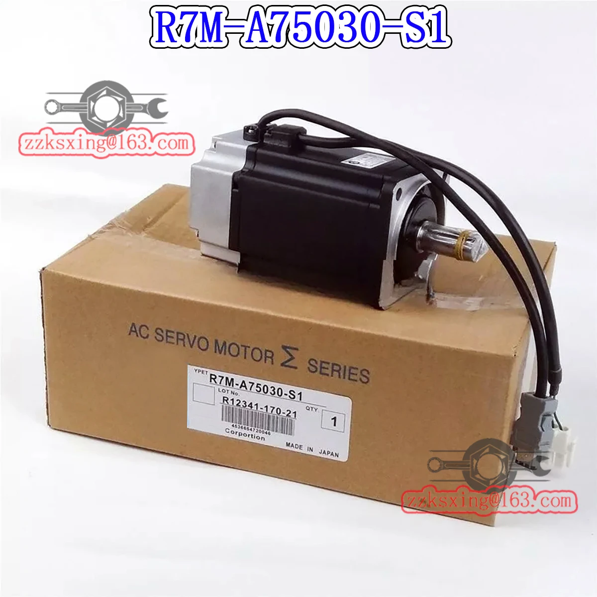 

R7M-A75030-S1 Совершенно новый оригинальный серводвигатель переменного тока в коробке, быстрая доставка