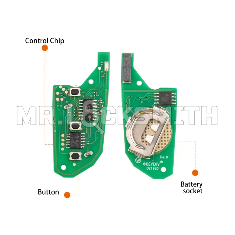KEYDIY Universal Multi-functional Remote Key NB-Series NB21-3 for KD900 KD-X2 KD-MAX All Functions Chips in One Key for Cadillac
