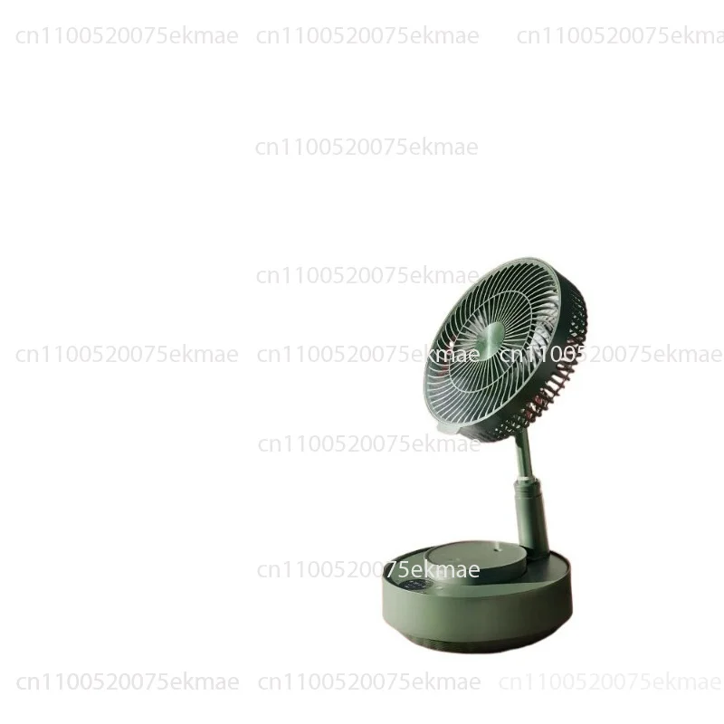 Electric fan Retractable folding storage Floor fan Portable charging small fan