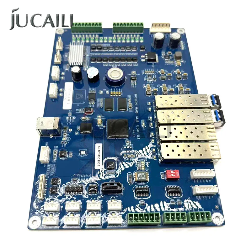 JUCAILI Hoson 6/8Head i3200 Main Board Industrial Printer Motherboard for i3200 Printheads Eco Solvent/UV Large Format Printers