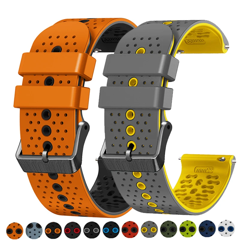 Pasek do zegarka 22 mm do Huawei Watch GT4 46 mm Bransoletka do Huawei GT5/GT3/GT2 GT 5 3 2 Pro SE 46 mm Silikonowy pasek do zegarka Correa