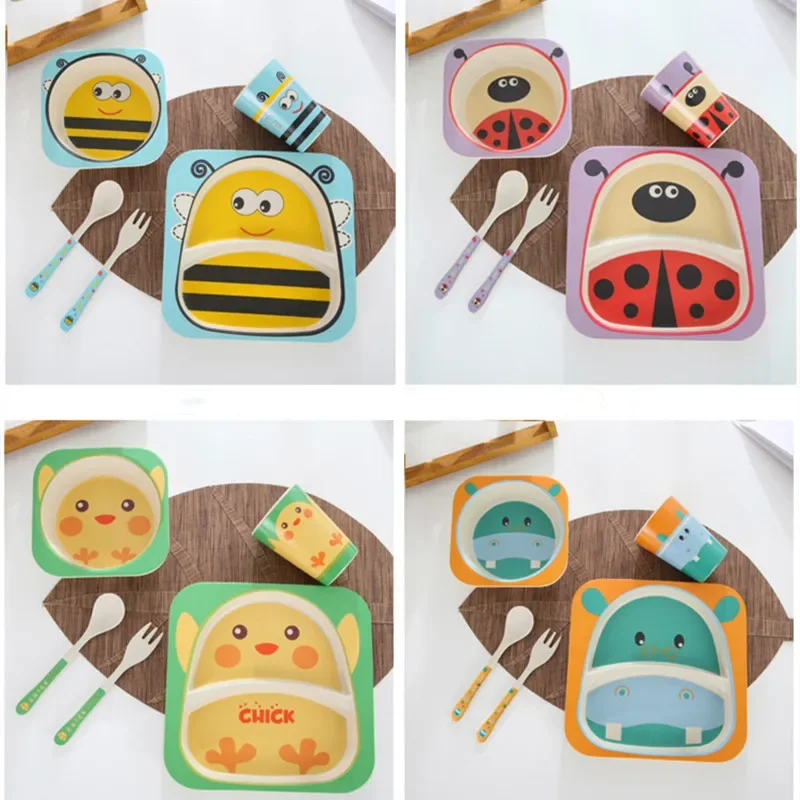 

#For Children's Tableware Baby Melamine Tableware Child Feeding Gift Set