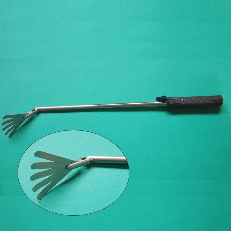 

5/10*330mm reusable laparoscopic surgical fan-shaped retractor laparoscopic liver retractor