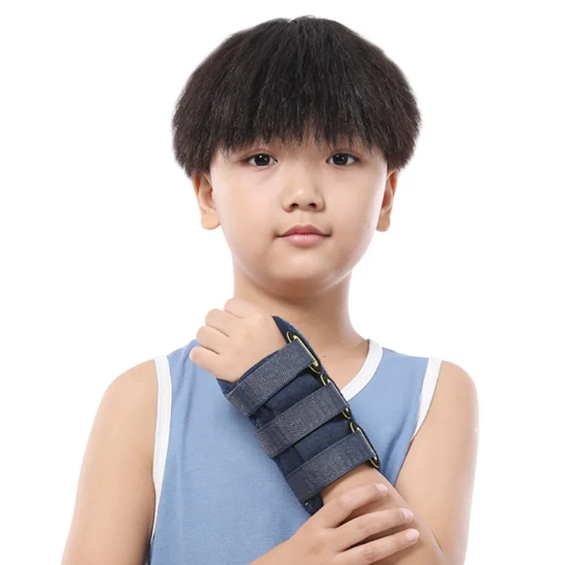 

Children Wrist Joint Sprain Support Brace Adjustable Kid Wrist Fracture Fixation Splint Carpal Tunnel Hand Injury Recovery Strap