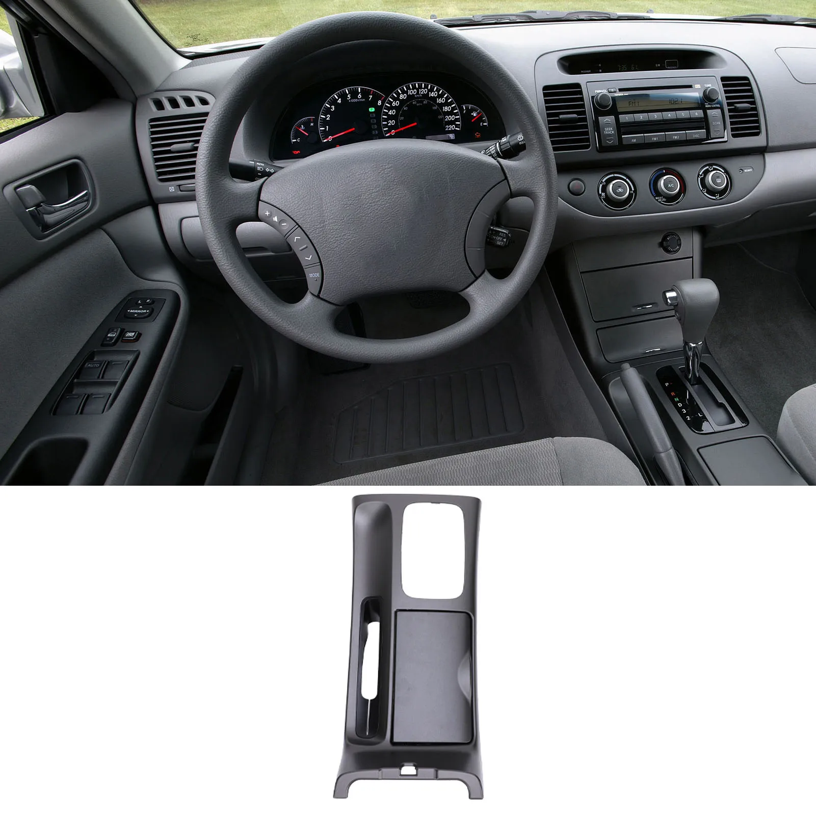 

Center Console Shifter Bezel Cover Aesthetic 58822 AA020 Seamless Fit Center Console Trim Bezel for XV30 2001 To 2006