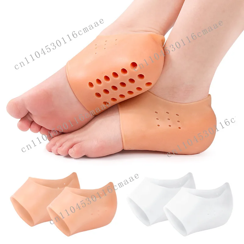 

Inner Heightening Socks Unisex Heel Cover Sports Non-Slip SEBS Half Pad Bionic Thickened（2 pairs minimum order）