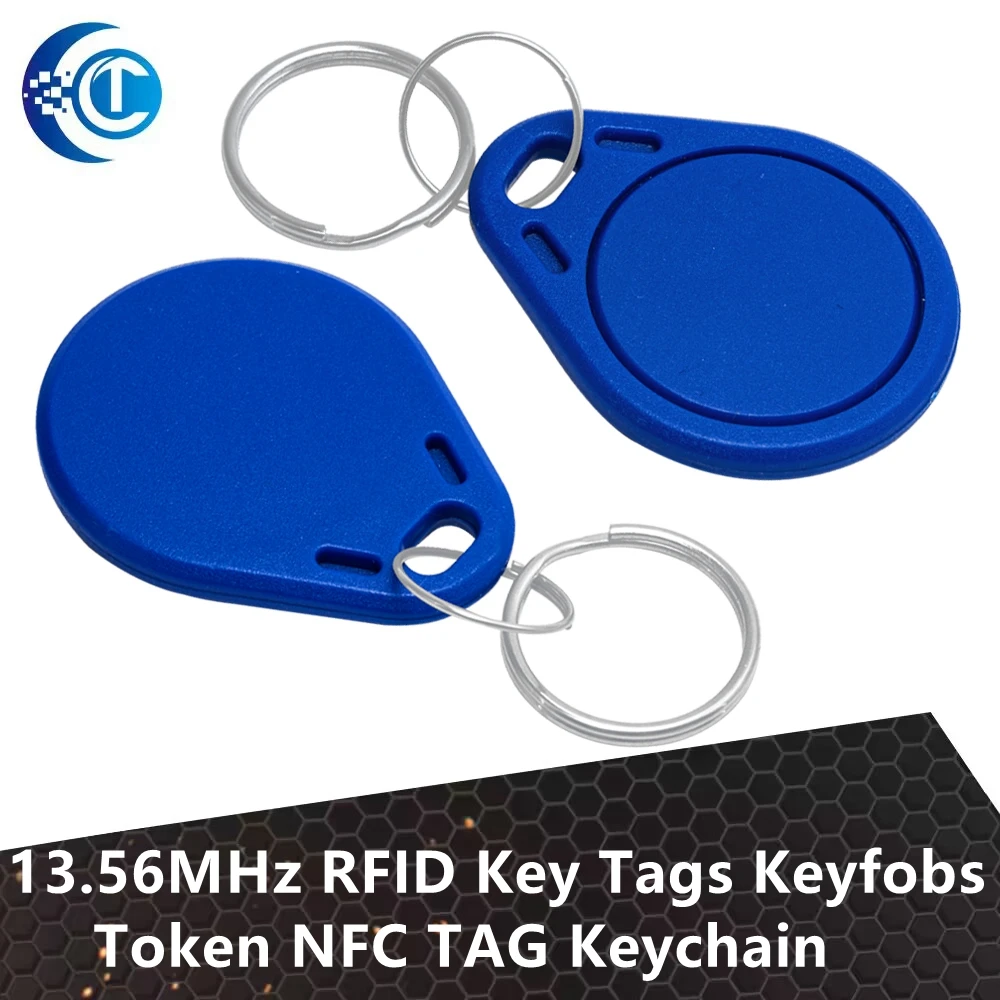 1PCS/5pcs/10pcs  13.56MHz RFID Key Tags Keyfobs Token NFC TAG Keychain For Arduino watch breadboard channels bag Regulator