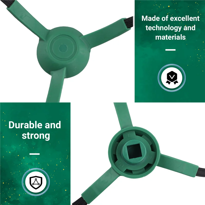 ABKR-9-Pack Сменная боковая щетка для пылесосов Irobot Y0112, щетка для подметания кромок Roomba Y0112