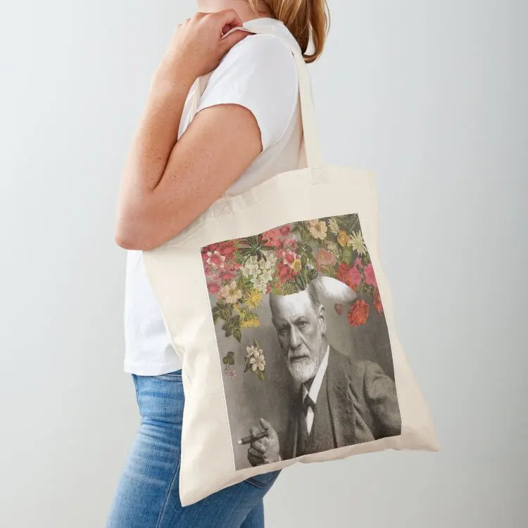 

Freud Tote Bag custom fabric bag Women's shopper Shopper handbag cute tote bag