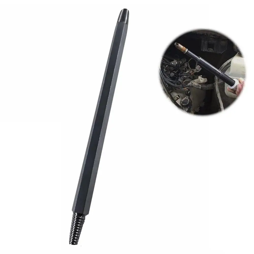 

CRV Steel Spark Plug Remover Tool Reverse Thread Design for Broken Damaged Plugs Ergonomic Grip DIY Mechanic