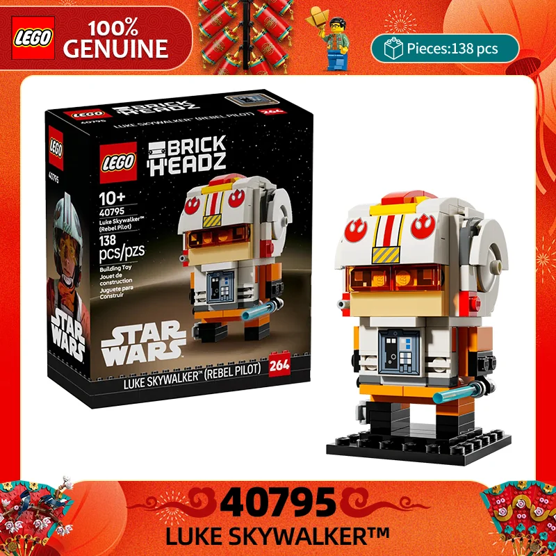 

Lego Block Fangtouzi Series 40795 Luke Skywalker Boys and Girls Build Block Toys Christmas Gift