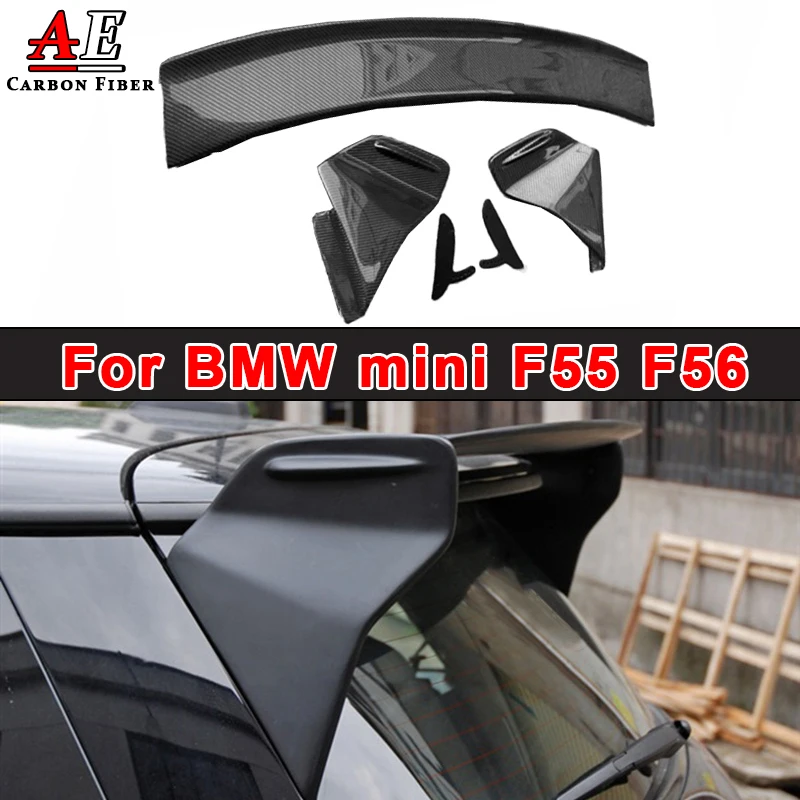 

Carbon Fiber Rear Roof Spoiler Rear Trunk Lid For BMW mini F55 F56 Car Spoiler Wing Splitter Exterior Tuning Accessories