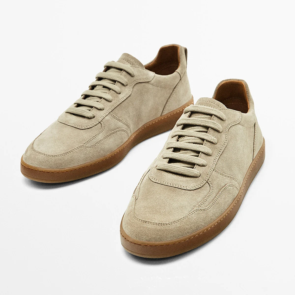 

Jenny&Dave 2026 Spring Summer Top Quality Shoes Men's Sneakers Genuine Leather Comfortable Soft Casual Shoes Man 39-44