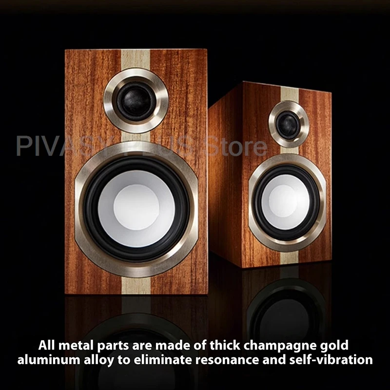 Саундбар премиум-класса Hi-Fi, книжная полка, 45-дюймовый НЧ-динамик, 1-дюймовый шелковый купольный твитер, частотная характеристика, отделка кедрового дерева